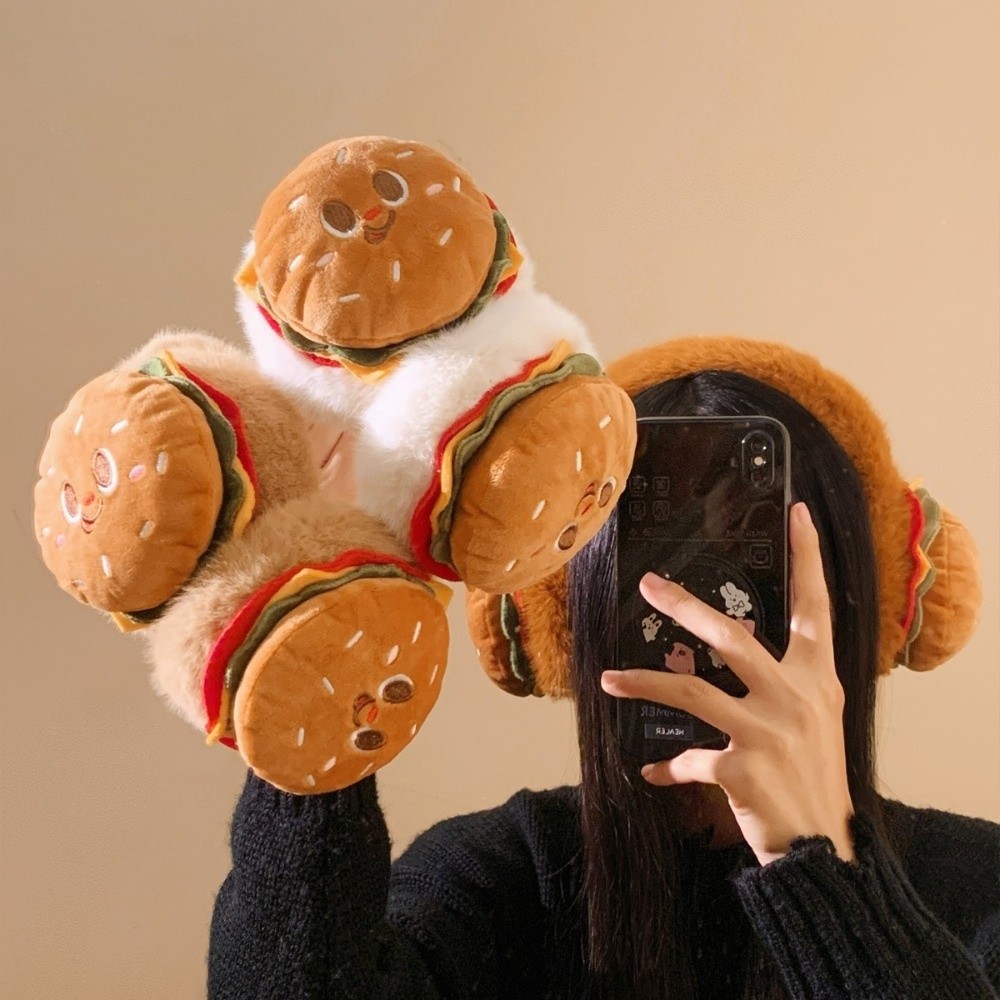 Chaud doux Hamburger oreille p - Earmuffs Foldable avis et prix
