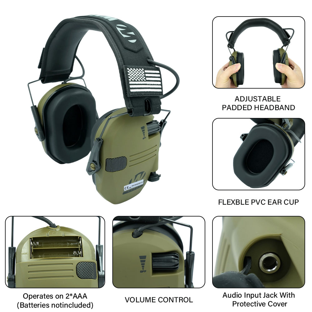 Protège-oreilles de protection - Earmuffs Foldable avis et prix